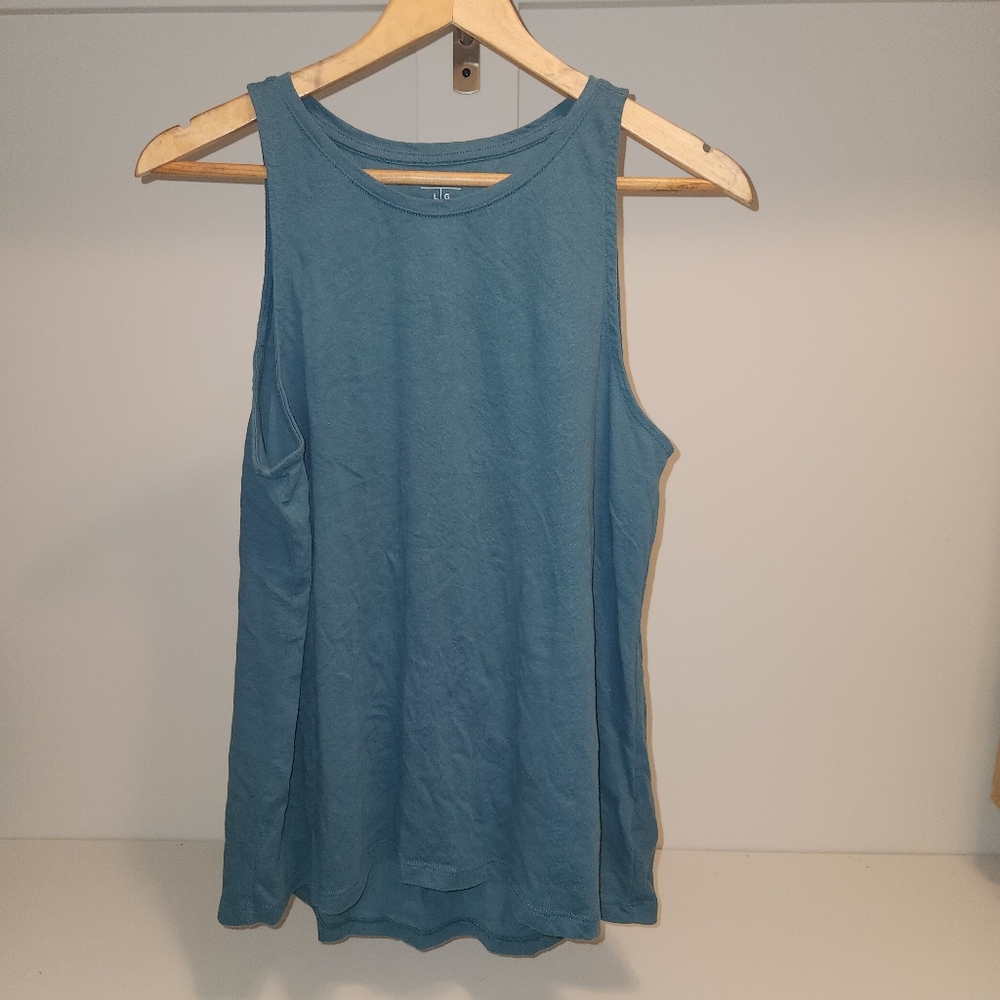 3/$45 | Old Navy | Blue 80% Cotton Tank Shirt Top